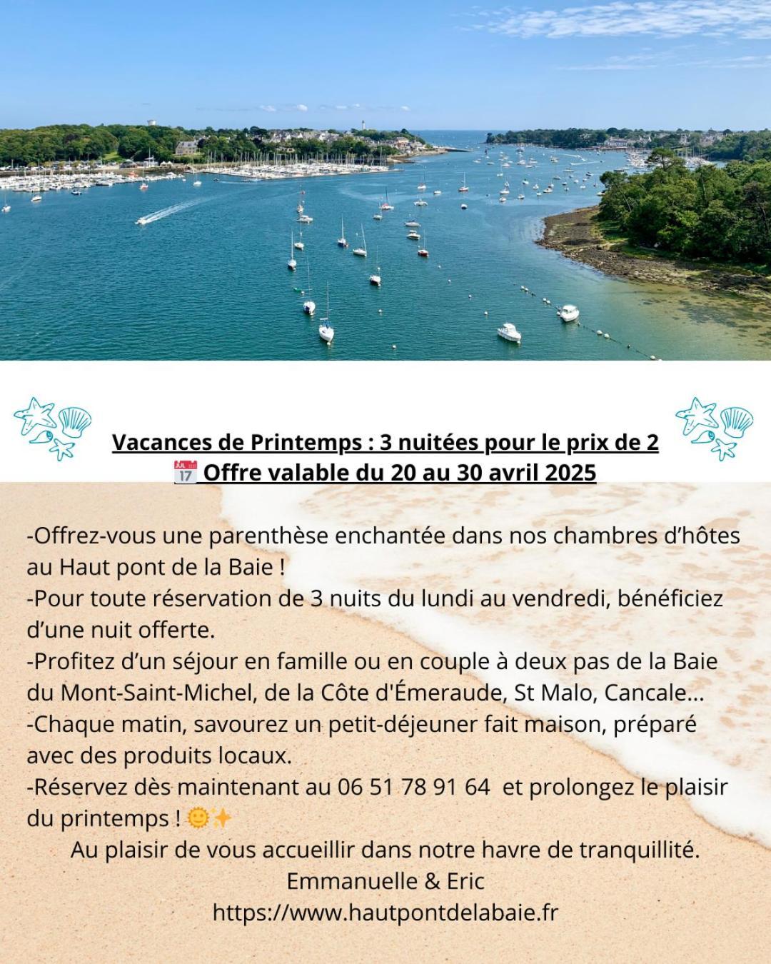 Couette-café Le Pont De La Baie Mont-Dol